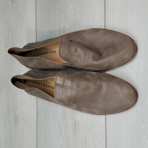 Lucky Brand Womens Cahill Leather Loafer Flats Slip on shoes sz 8M - Picture 4 of 11